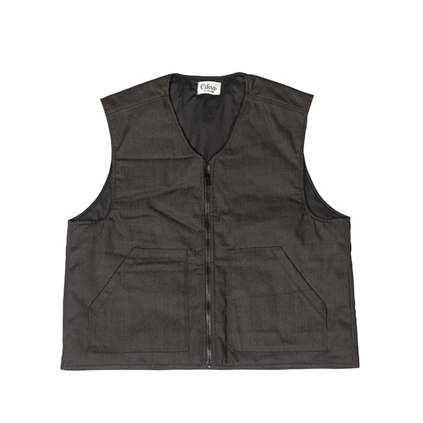 Men's 200 Gram Thinsulate Lined Performance Denim Utility Vest - 1456